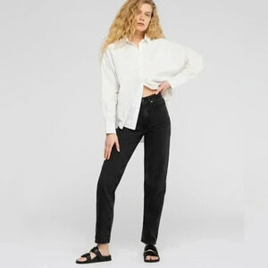 OUTLAND Abigail High Rise Slim Tapered Jeans